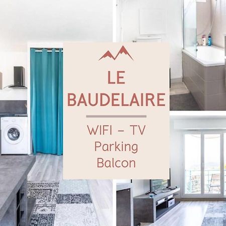 Le Baudelaire - Cosy Studio Et Parking A グルノーブル エクステリア 写真